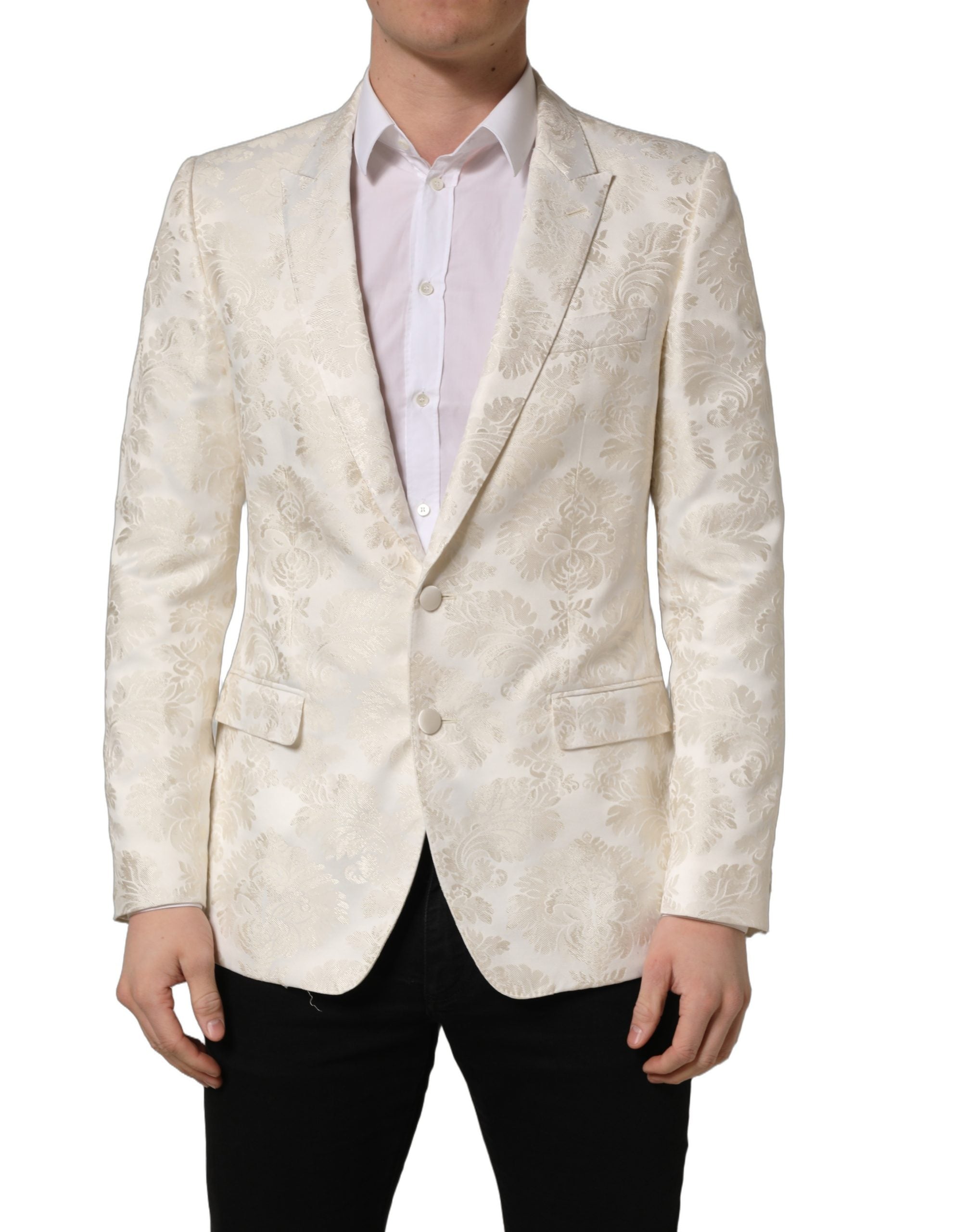 Dolce & Gabbana Sakko mit Blumenmuster, einreihig