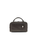 Brunello Cucinelli Braune Kalbsleder Bos Taurus Schultertasche