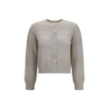 Brunello Cucinelli Beige Baumwoll-Sweatshirt