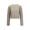 Brunello Cucinelli Beige Leinen Sweatshirt