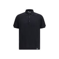 Premiata Schwarzes Baumwoll-Poloshirt