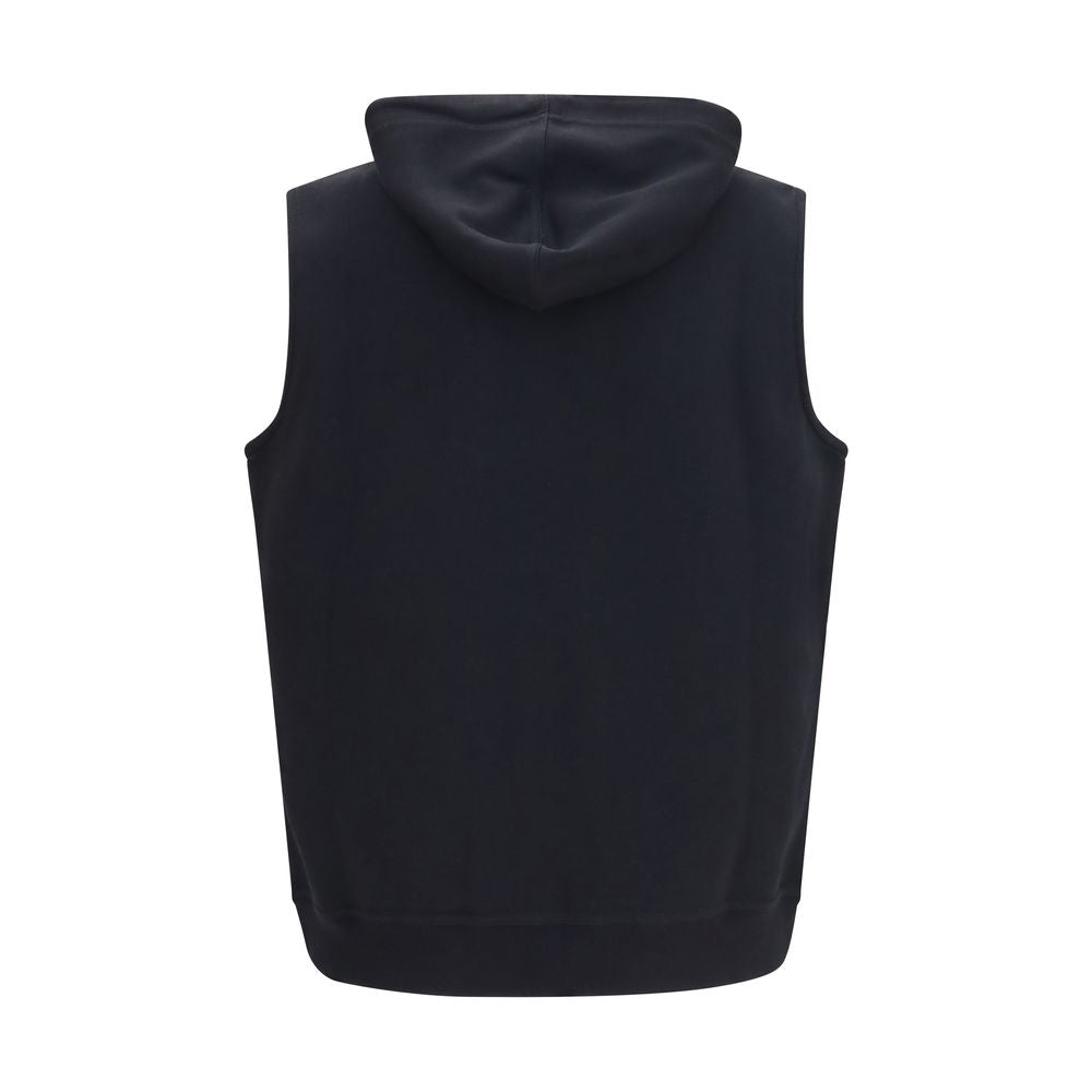Brunello Cucinelli Schwarzer Baumwoll-Sweatshirt