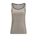 Brunello Cucinelli Beige Leinen-Tanktops