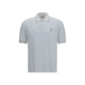 Brunello Cucinelli Weißes Poloshirt aus Polyamid