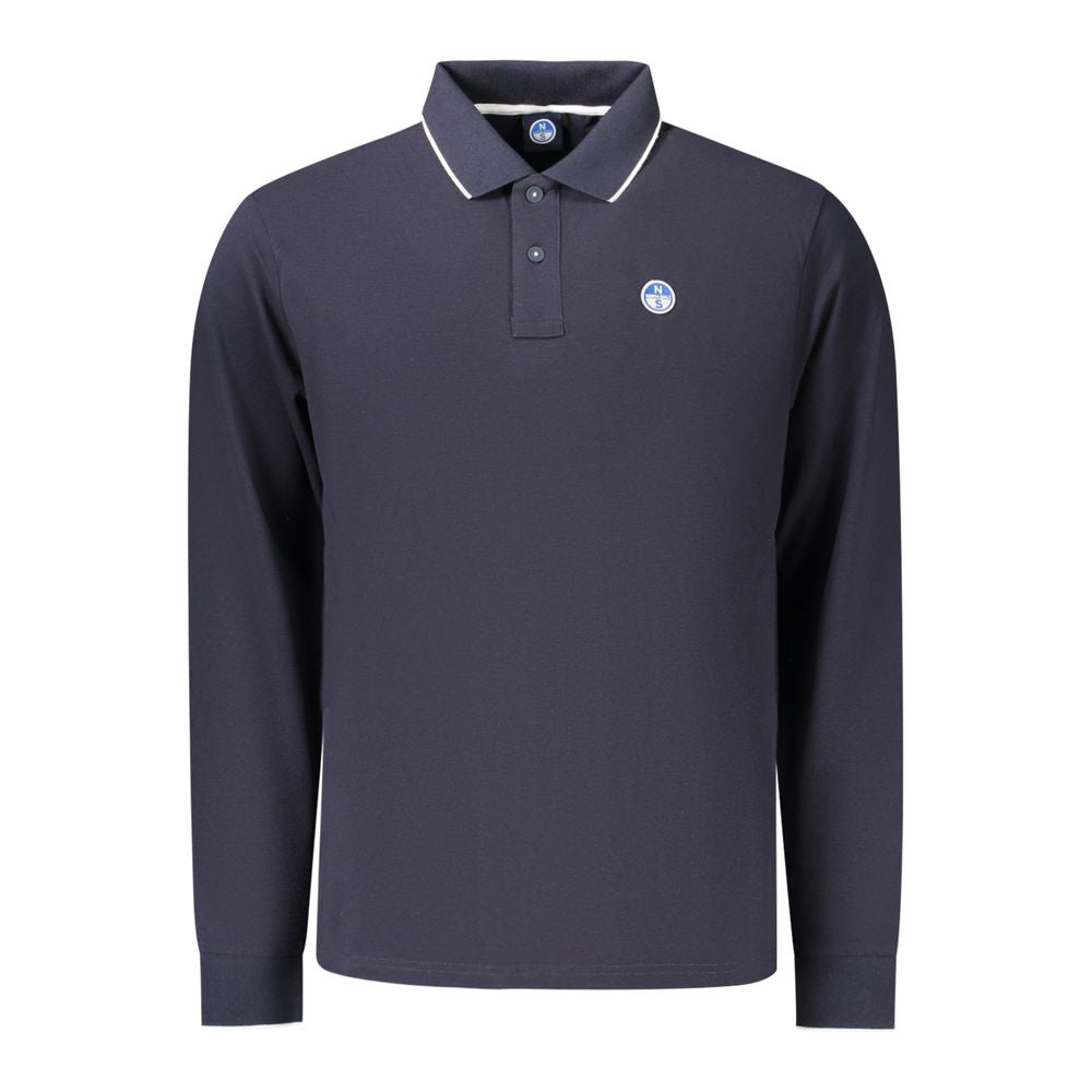 North Sails Blaues Baumwoll-Poloshirt für Herren