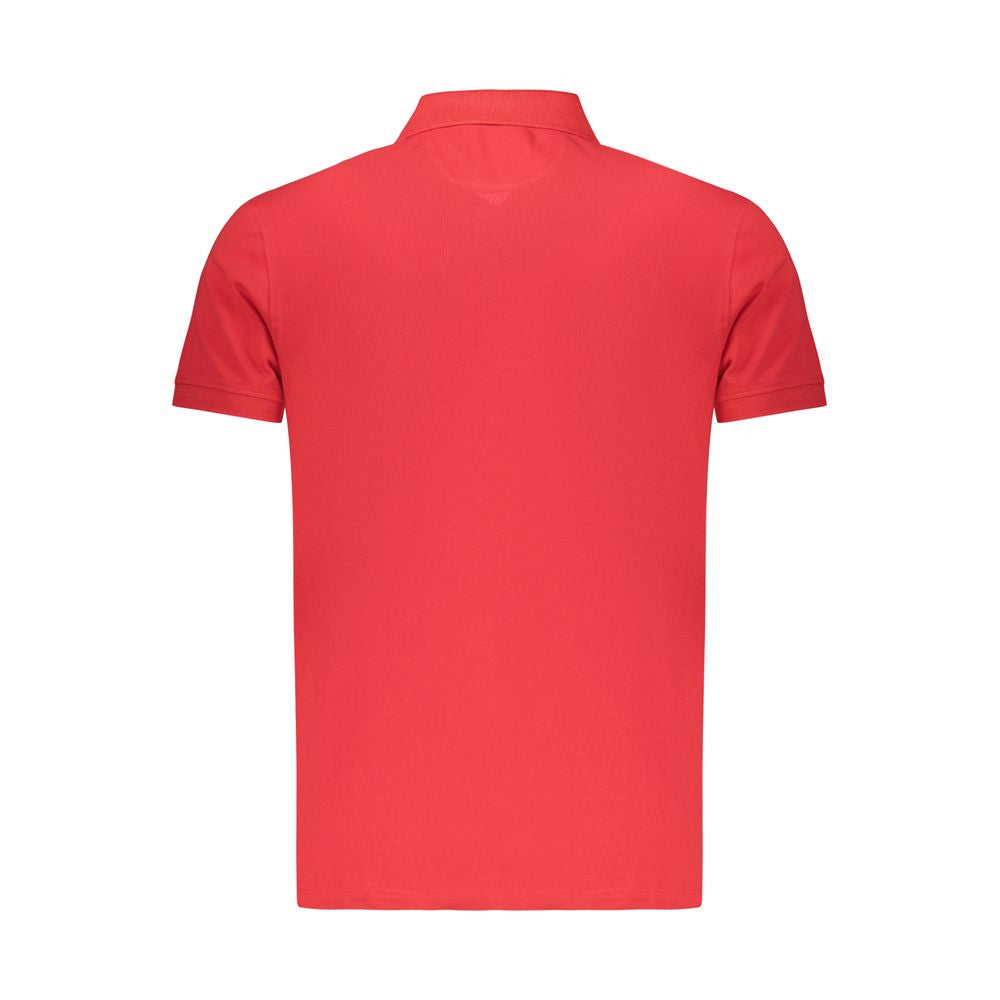 Marina Militare Rosso Baumwoll-Poloshirt für Herren