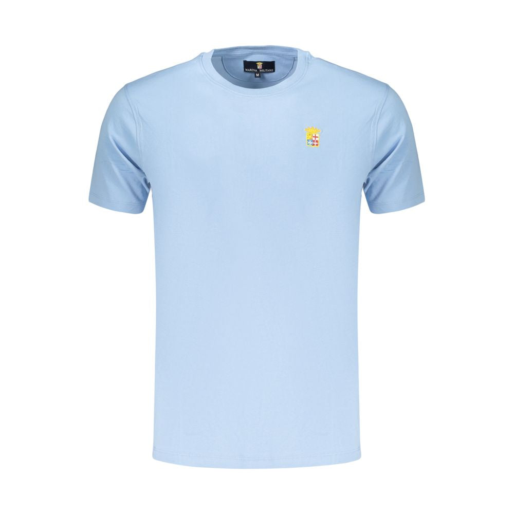 Marina Militare Azzurro Baumwoll-T-Shirt für Herren