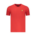 Marina Militare Rotes Baumwoll-T-Shirt für Herren