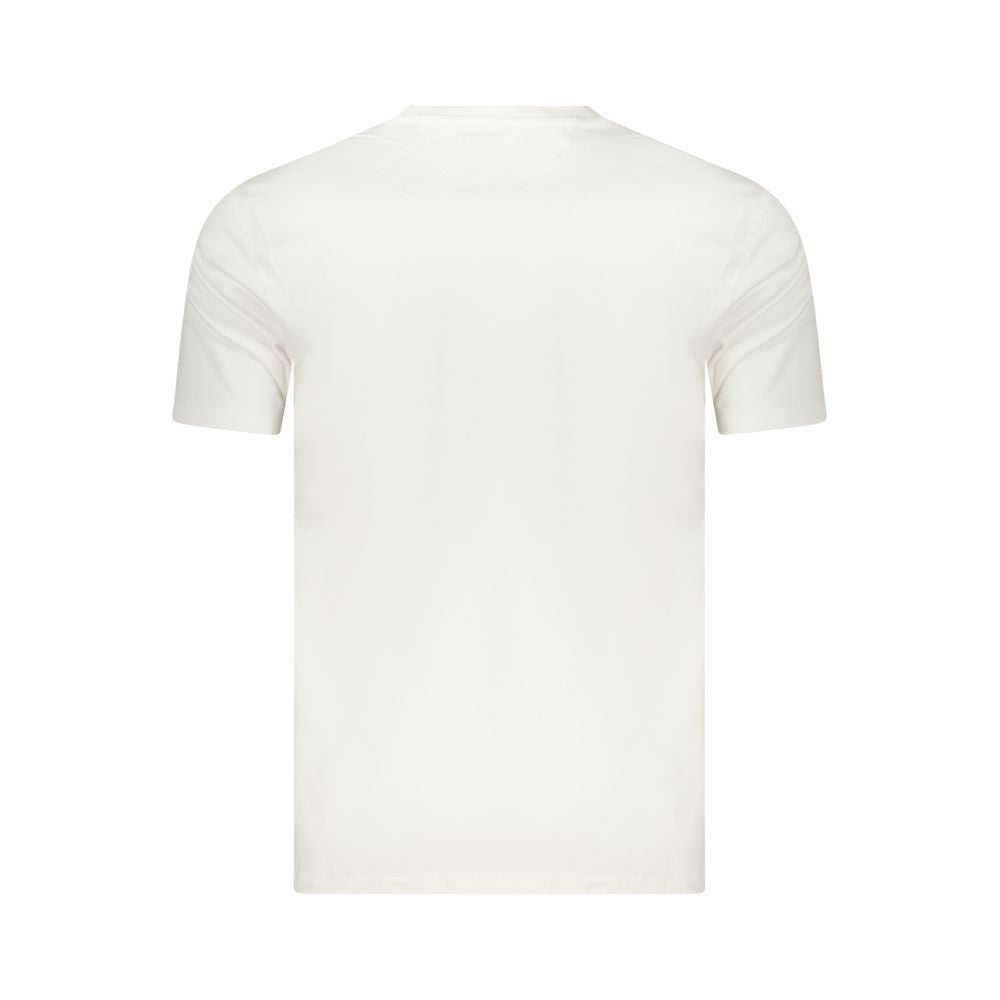 Marina Militare Bianco Baumwoll-T-Shirt für Herren