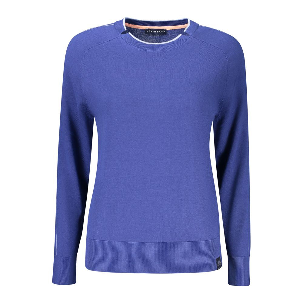 North Sails Baumwollpullover in Blau