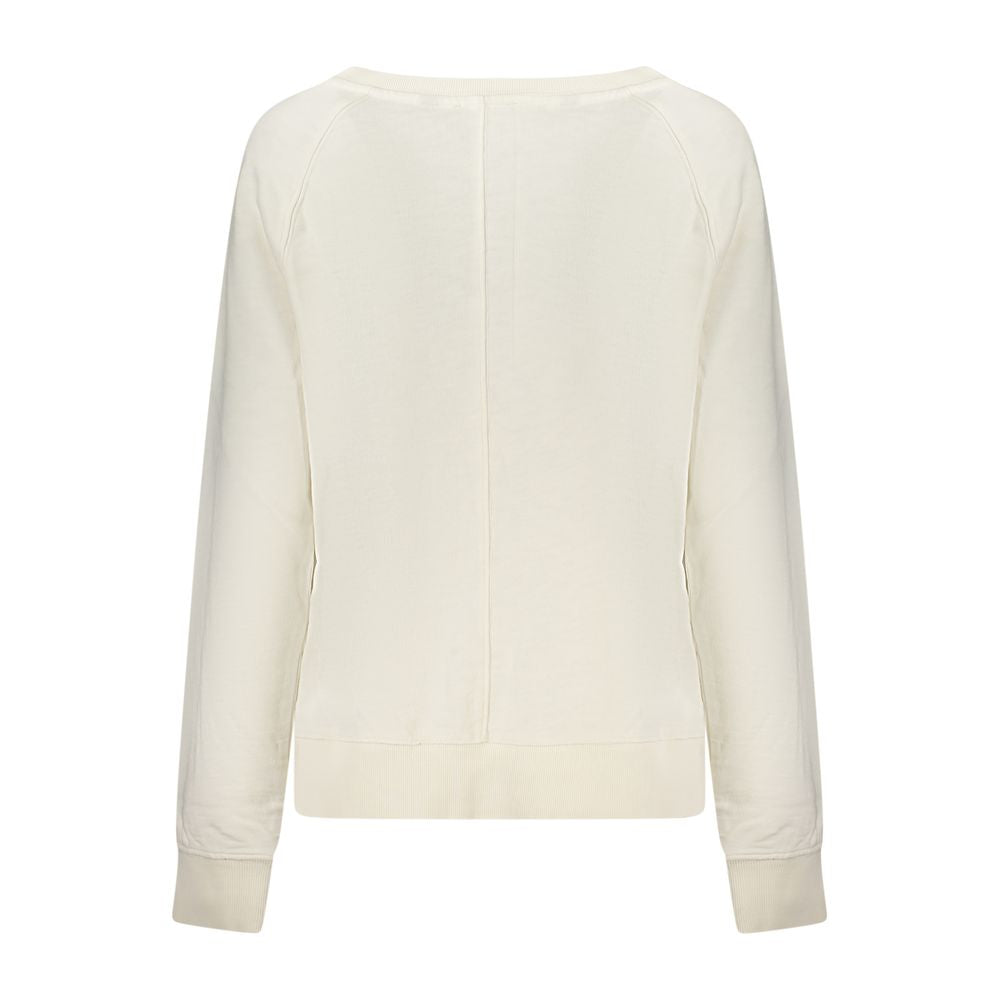 North Sails Weißes Baumwoll-Sweatshirt für Damen