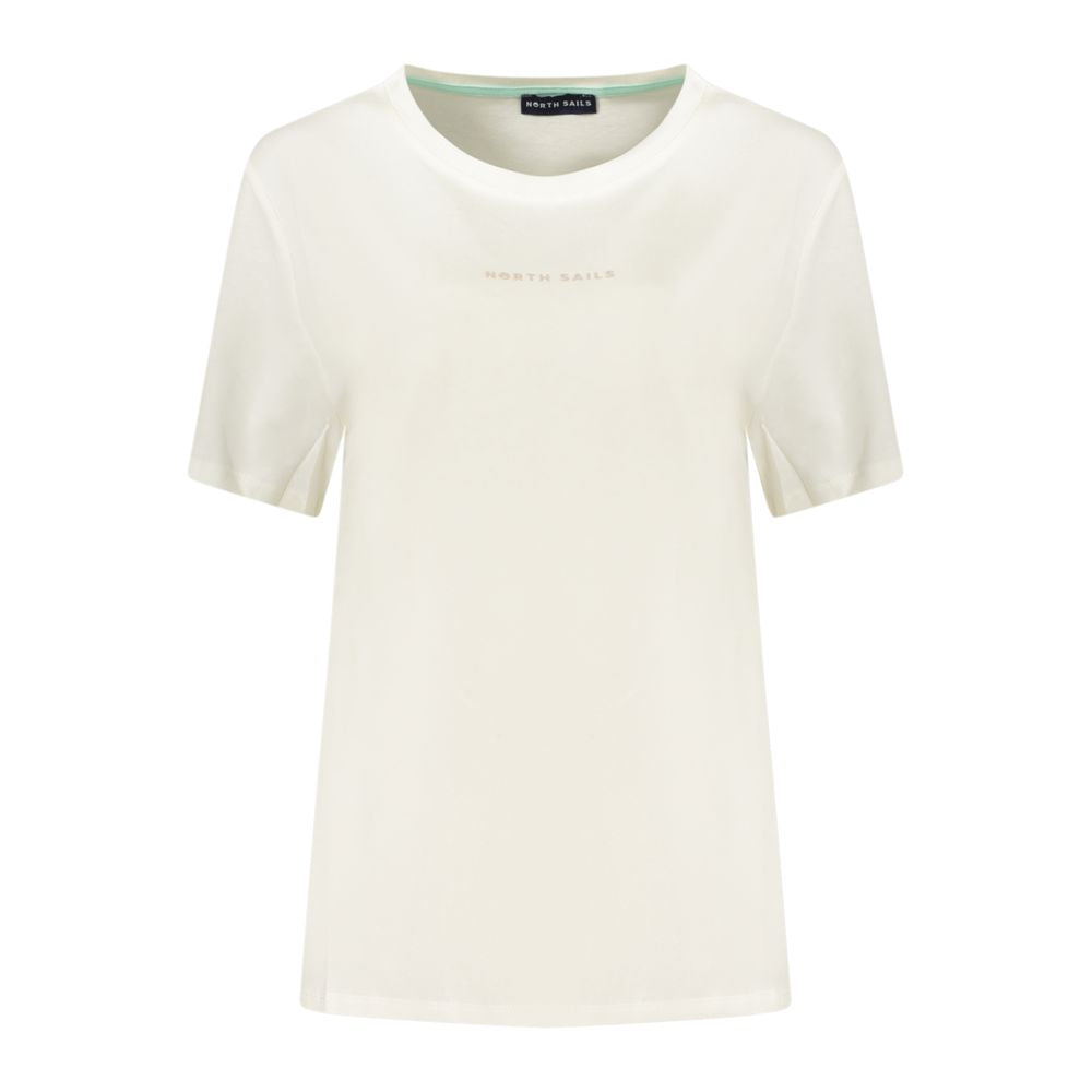 North Sails Bianco Cotton Damen T-Shirt