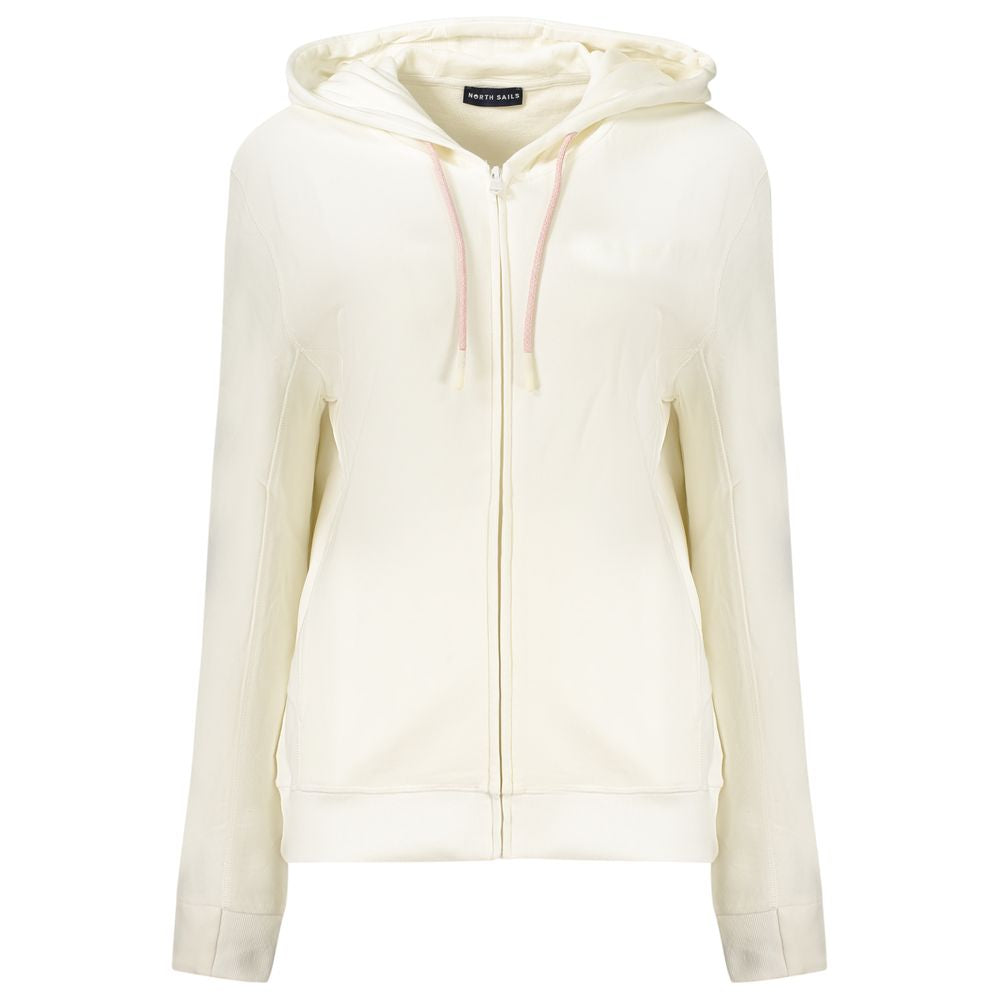 North Sails Weißes Baumwoll-Sweatshirt für Damen
