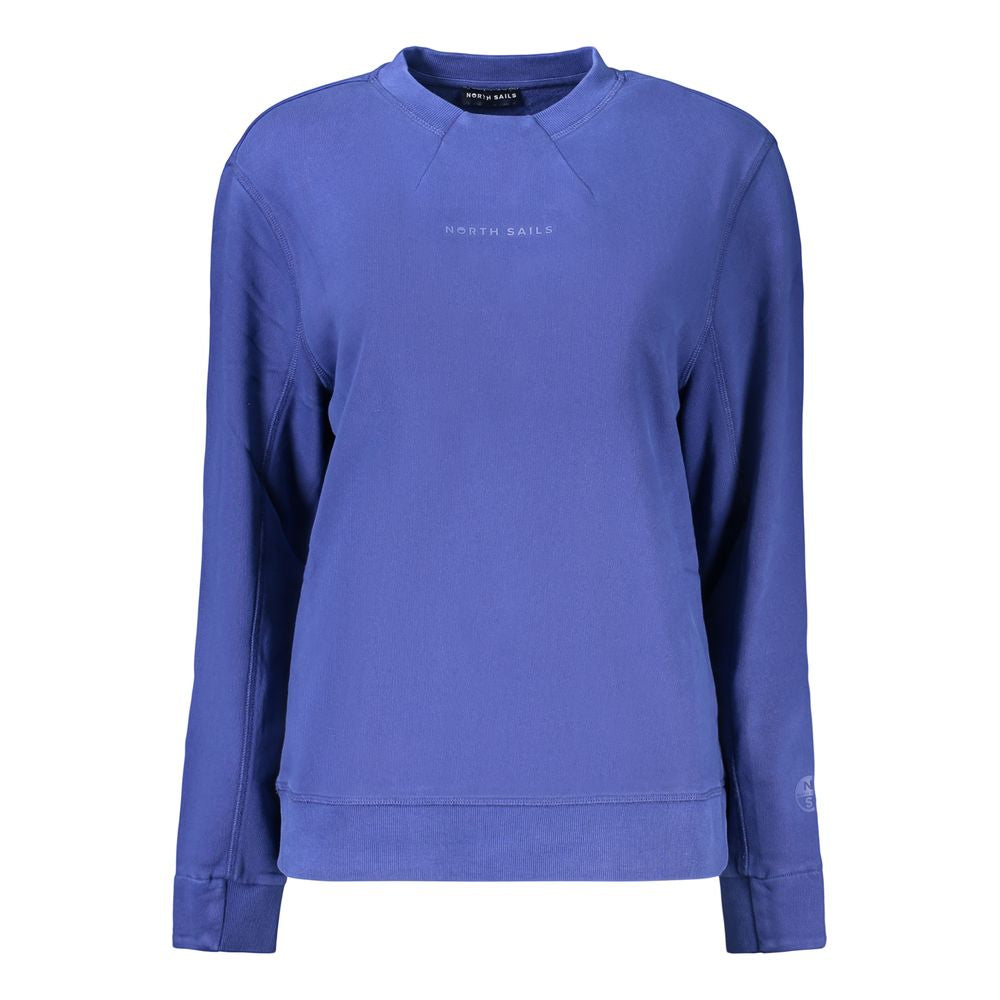 North Sails Blaues Baumwoll-Sweatshirt für Damen