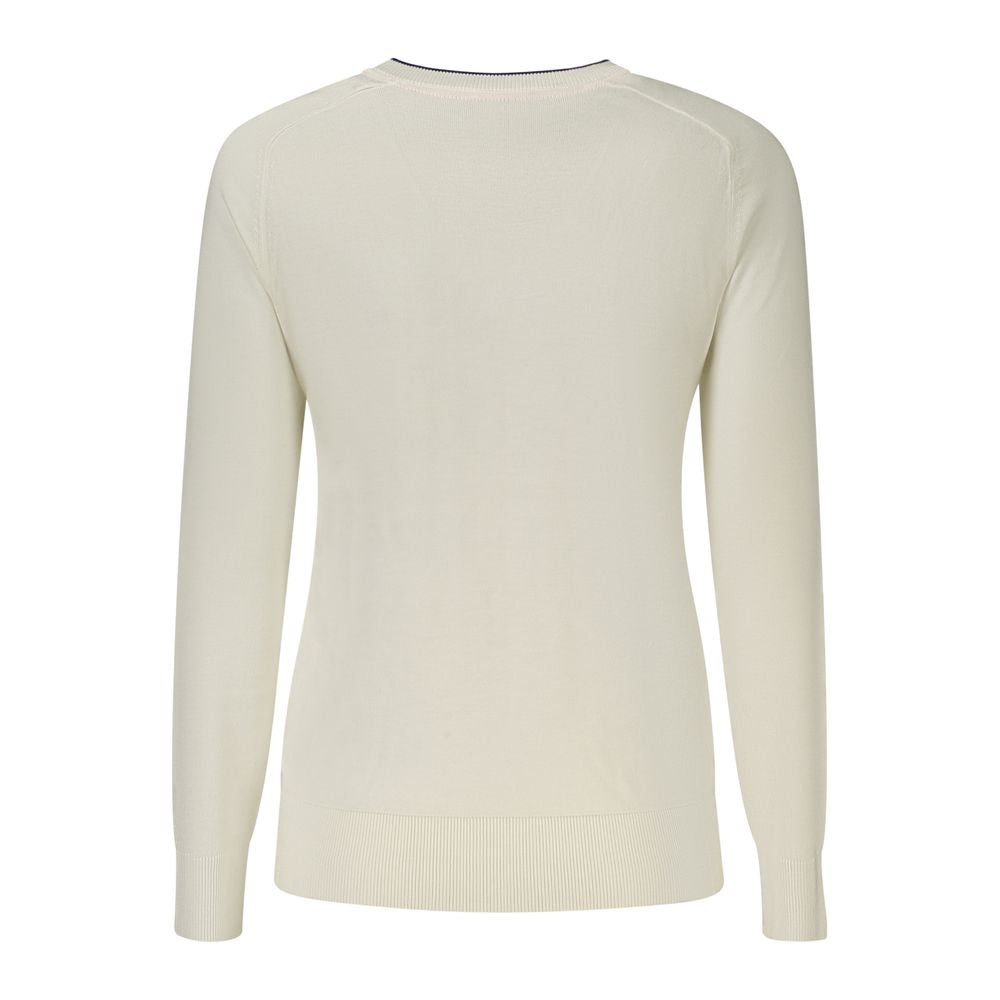 North Sails Damen-Top Bianco Viscosa