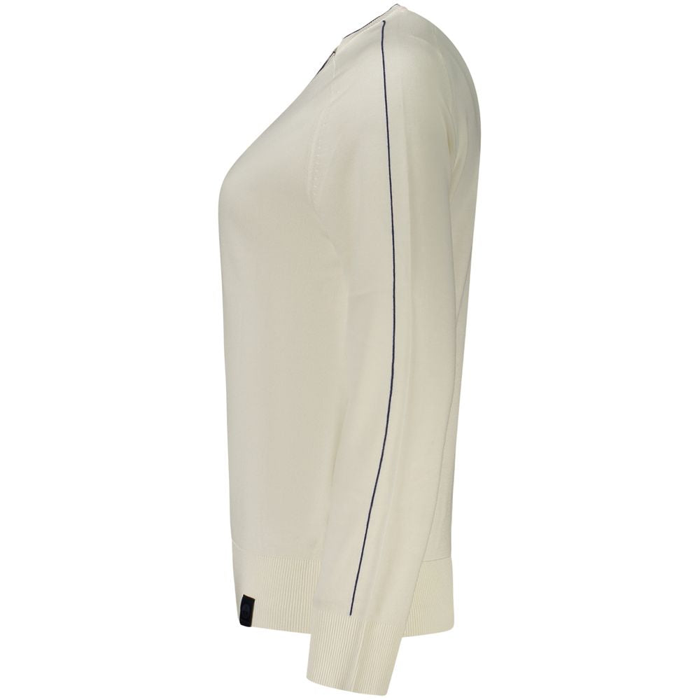 North Sails Damen-Top Bianco Viscosa
