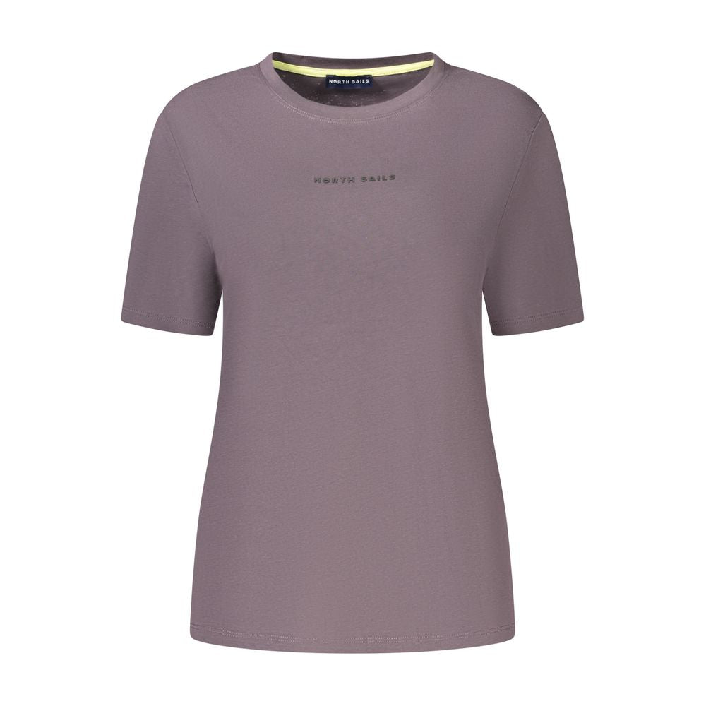 North Sails Graues Baumwoll-T-Shirt für Damen