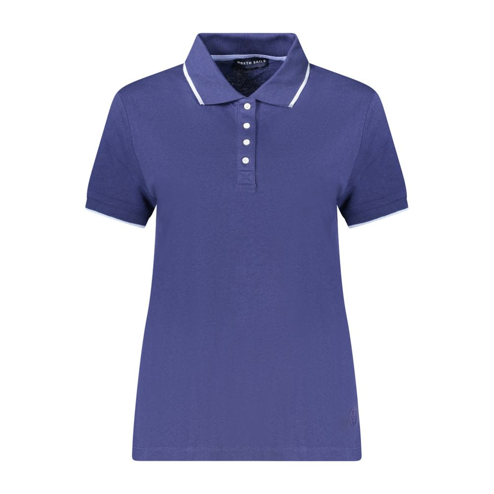 North Sails Damen Poloshirt aus Modal in Blau