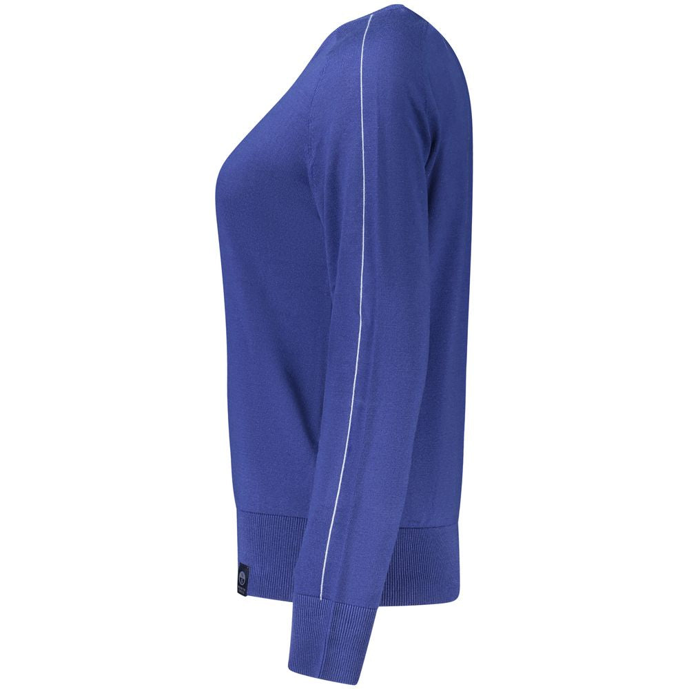 North Sails Blauer Baumwoll-Sweatshirt