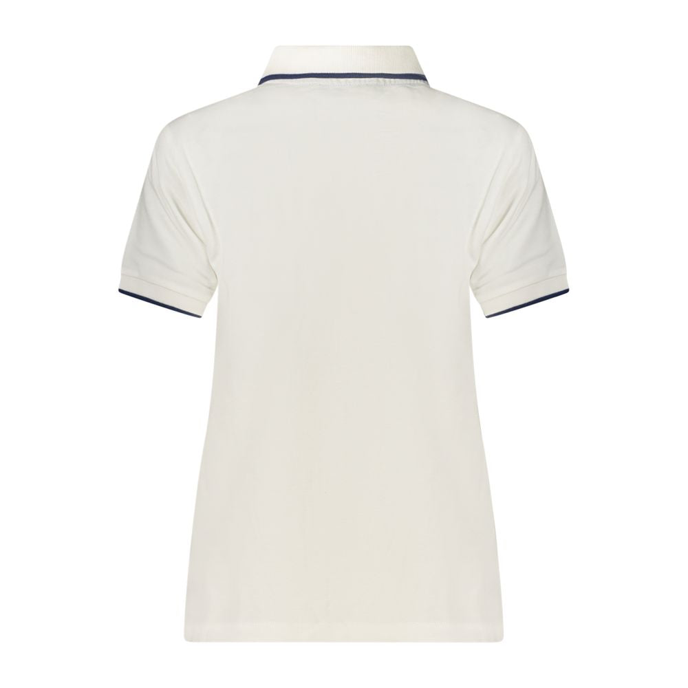 North Sails Weißes Poloshirt aus Baumwolle