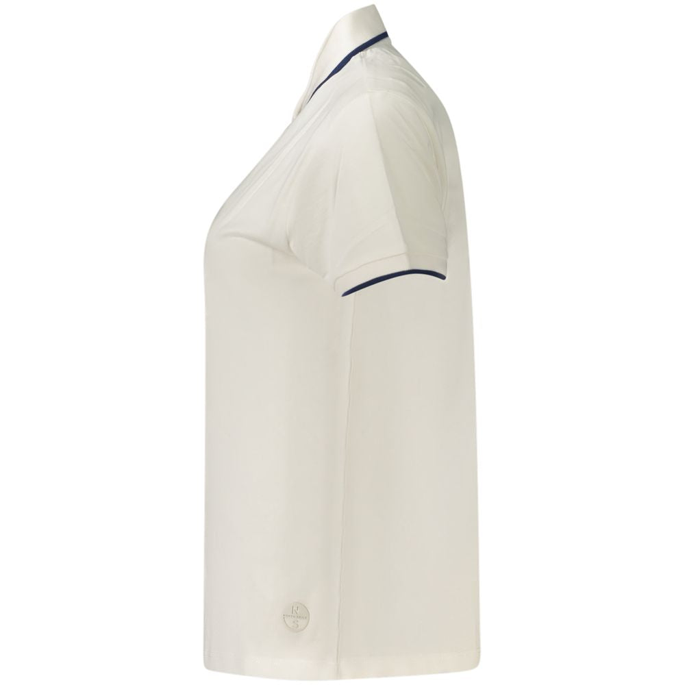 North Sails Weißes Poloshirt aus Baumwolle