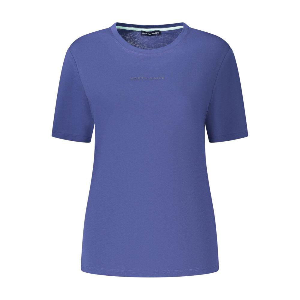 North Sails Blaues Baumwoll-T-Shirt