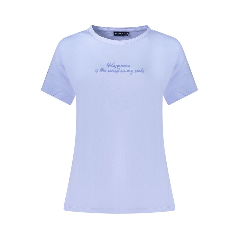 North Sails Lila Baumwoll-T-Shirt