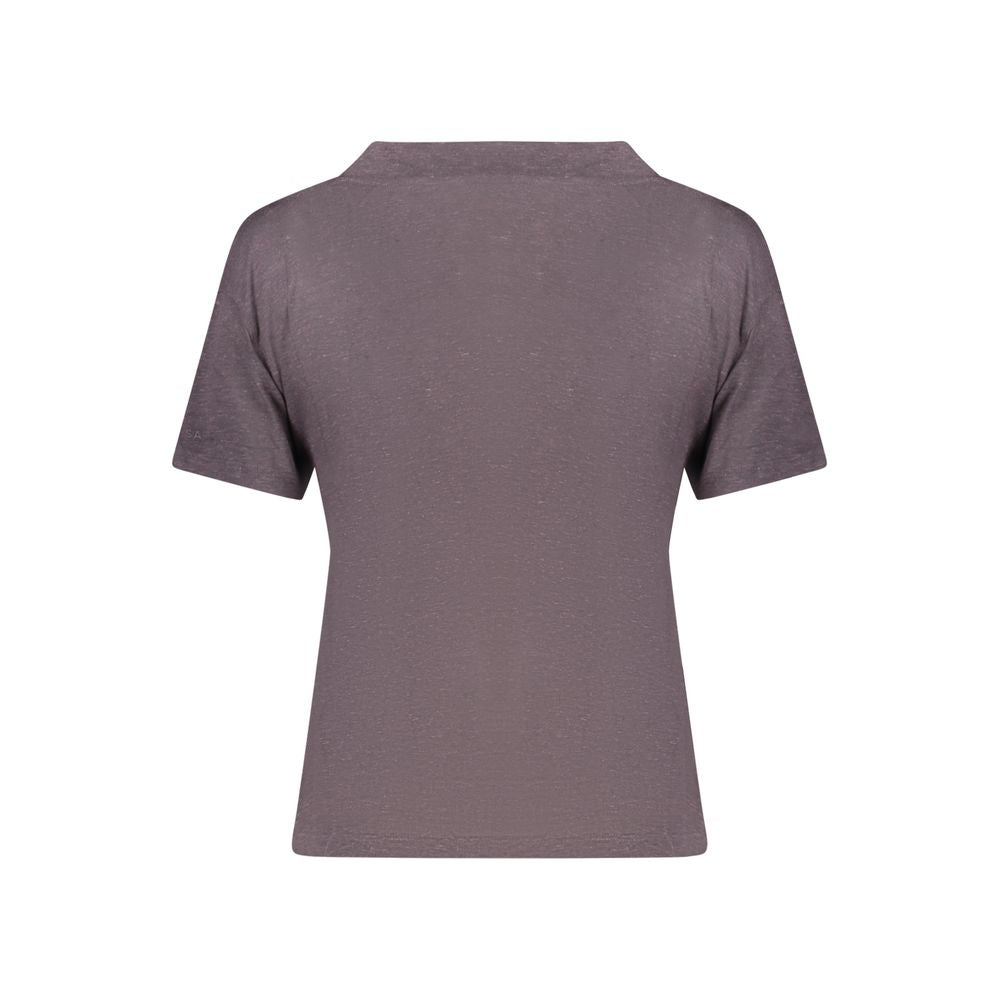 North Sails Graues Leinen-T-Shirt