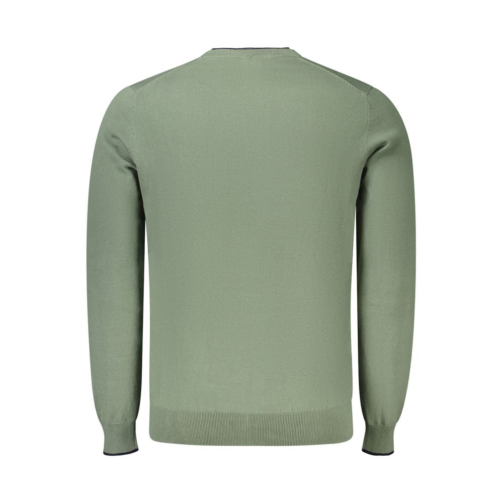 North Sails Grüner Baumwollpullover für Herren