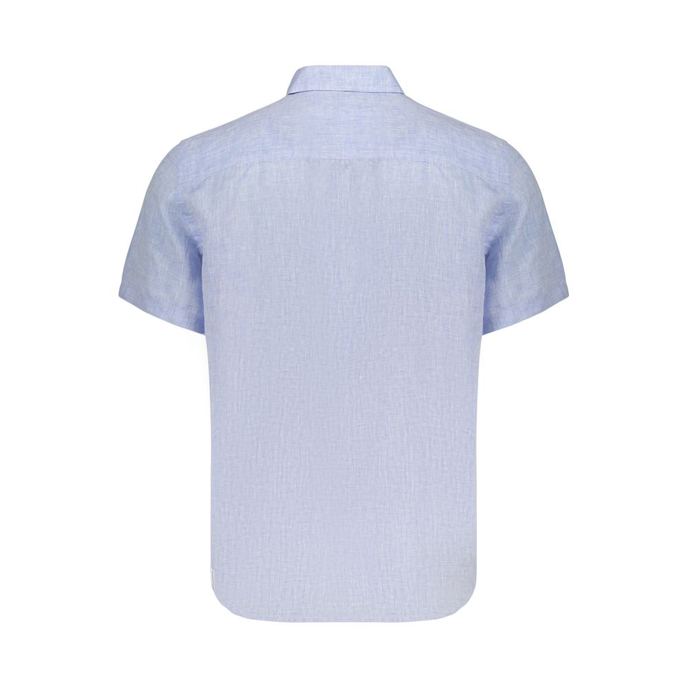 North Sails Azzurro Leinenhemd für Herren