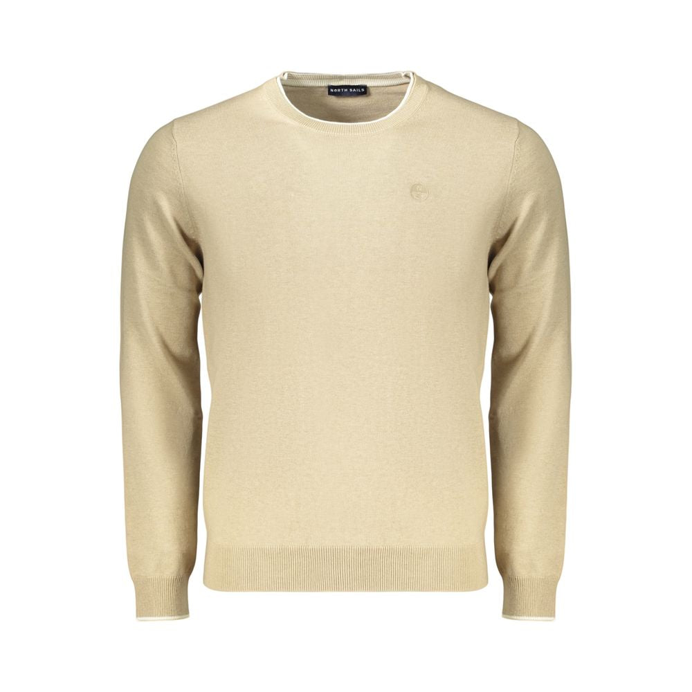 North Sails Beiger Baumwollpullover für Herren