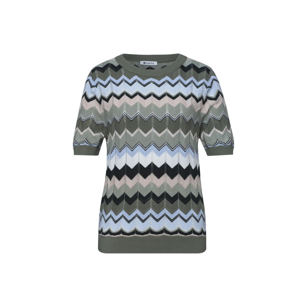 Street One Grüner Viskose-Pullover