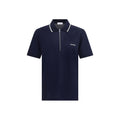 Ferragamo Blaues Baumwoll-Polohemd