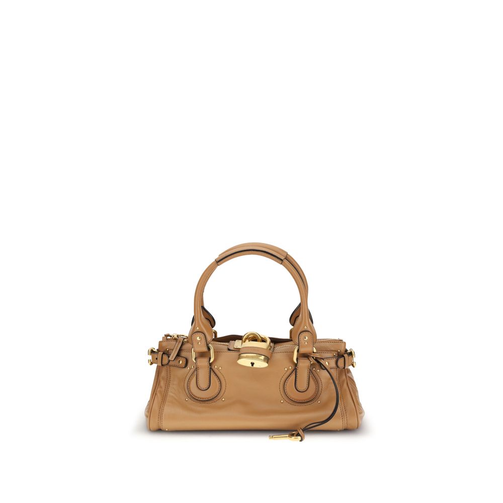 Chloé Braune Kalbsleder Bos Taurus Schultertasche