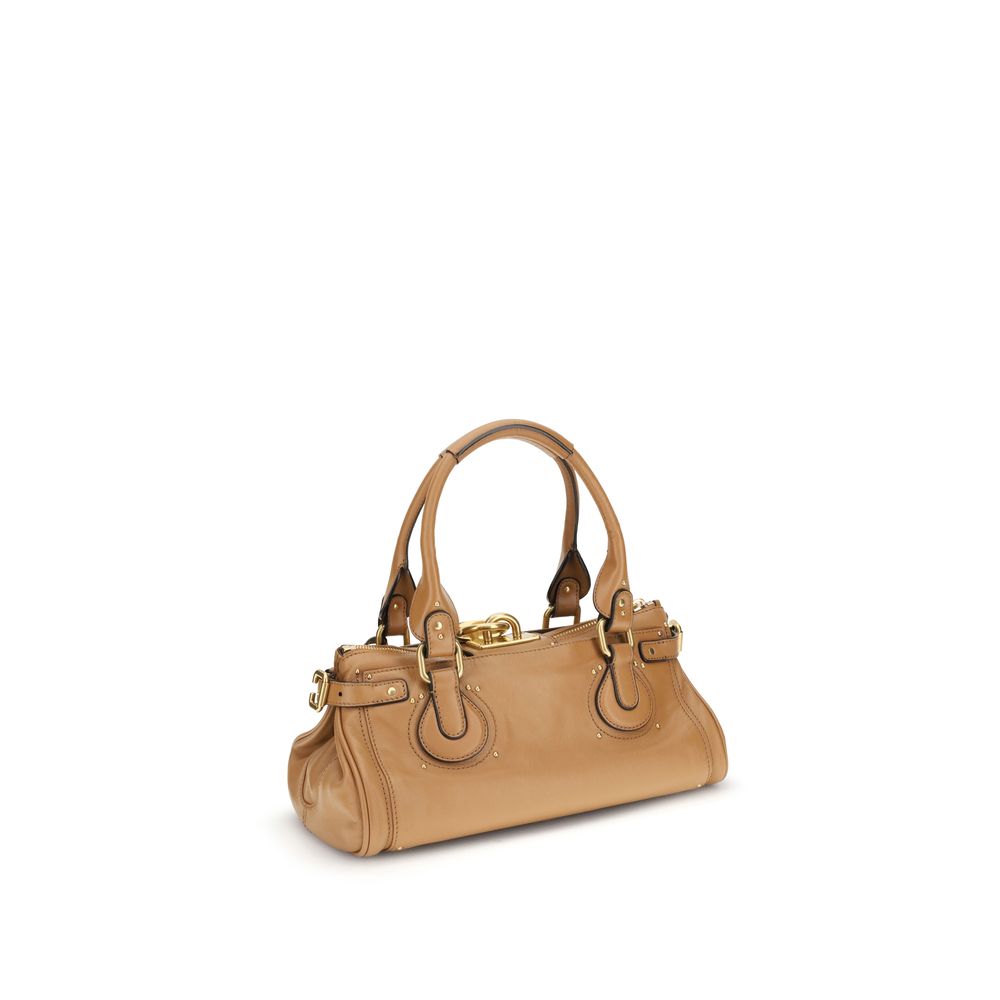 Chloé Braune Kalbsleder Bos Taurus Schultertasche