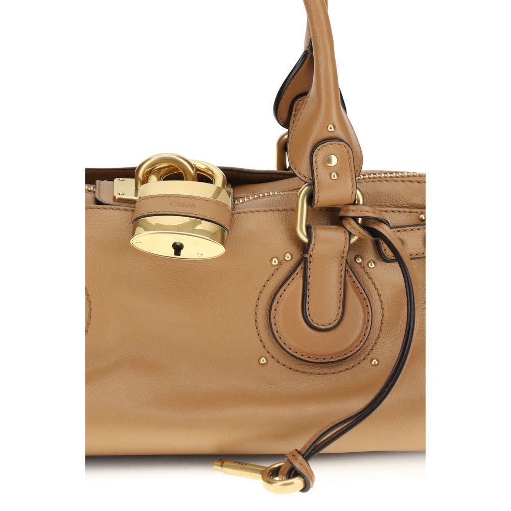 Chloé Braune Kalbsleder Bos Taurus Schultertasche