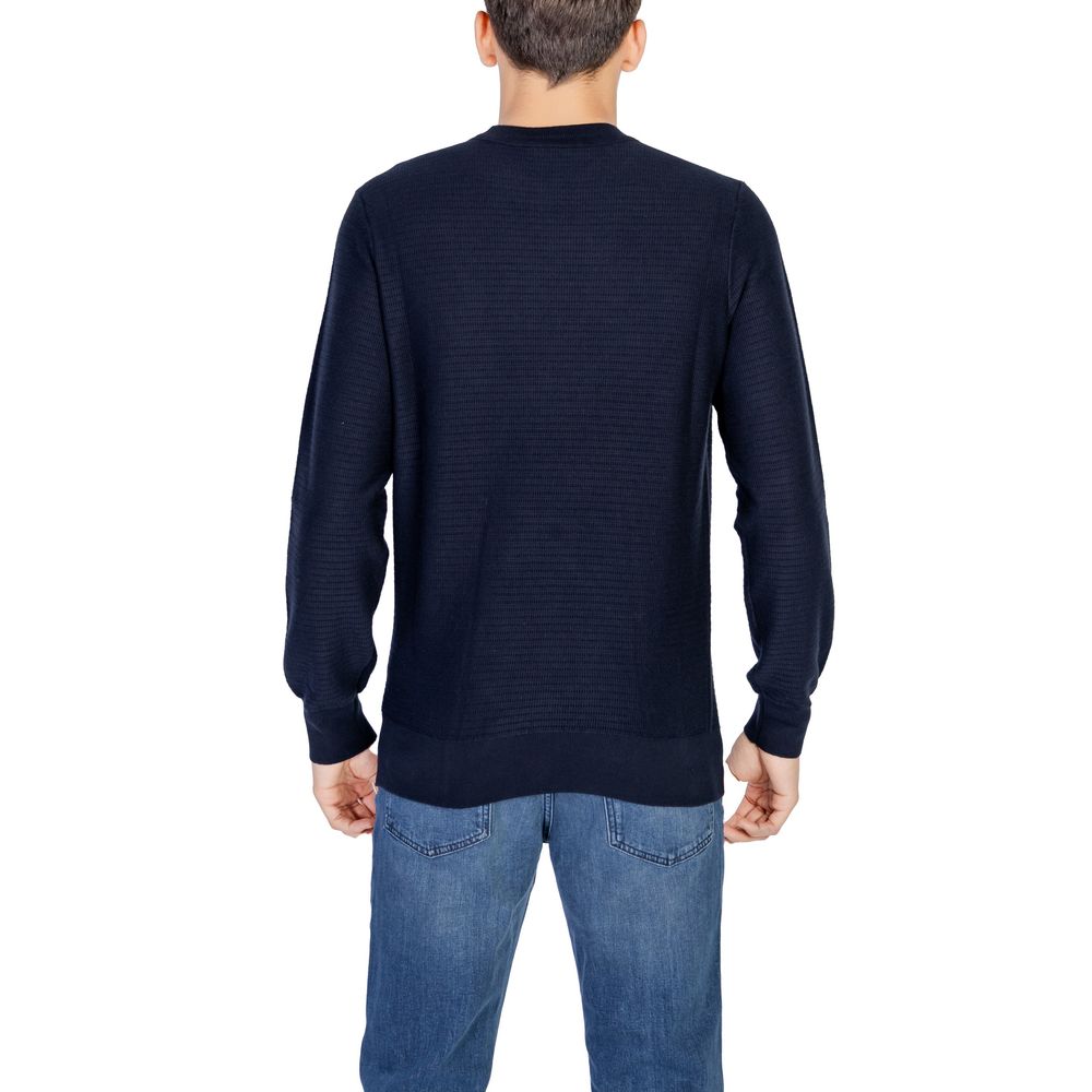 Hugo Boss Blauer Baumwoll-Sweatshirt