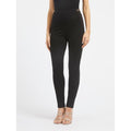 Guess Schwarze Viskose-Skinny-Hose