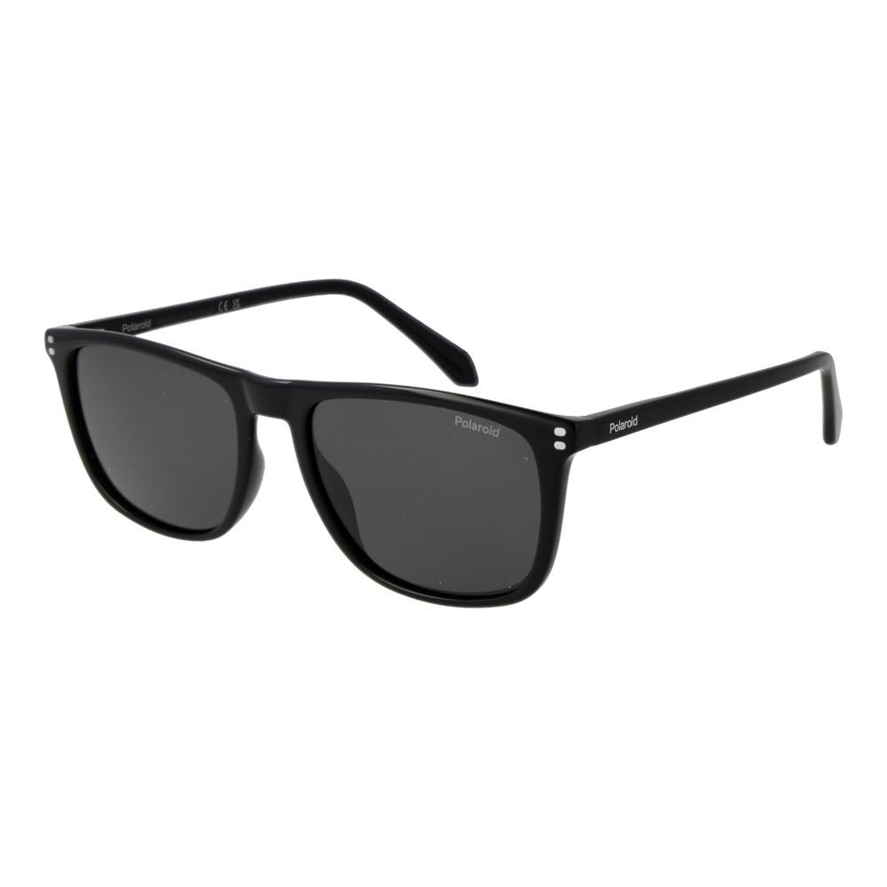 Polaroid Schwarze Sonnenbrille aus Acetat
