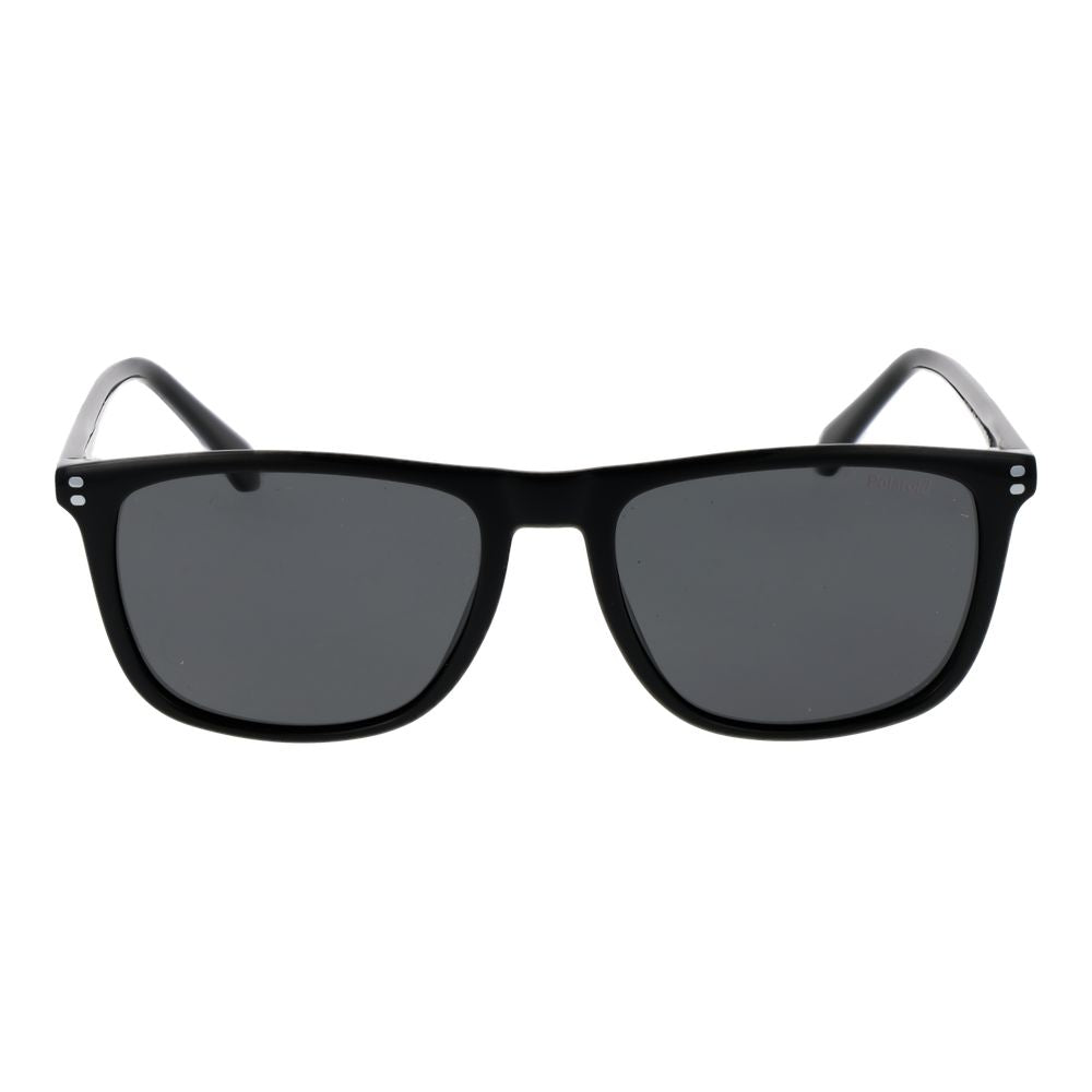 Polaroid Schwarze Sonnenbrille aus Acetat