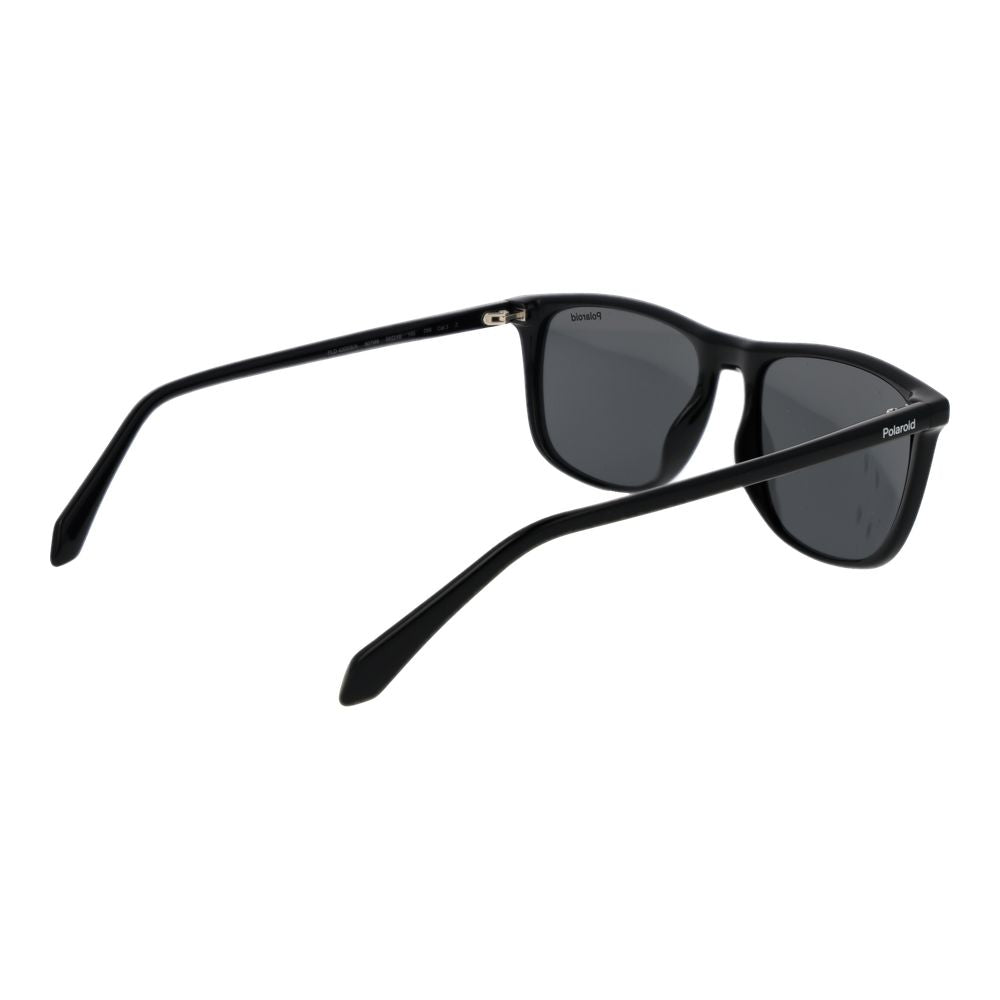 Polaroid Schwarze Sonnenbrille aus Acetat
