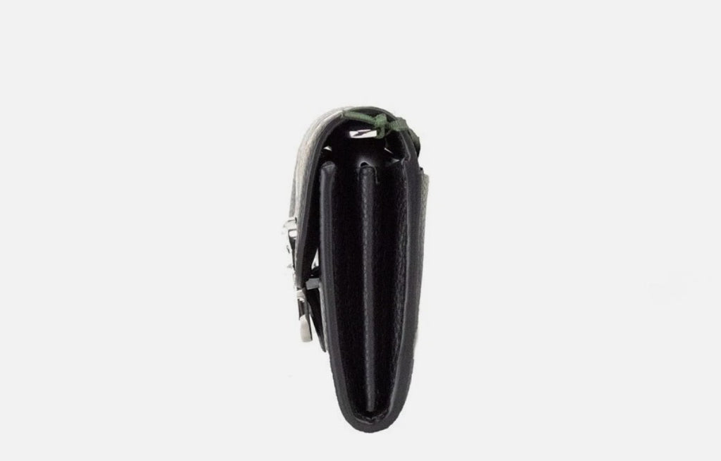 Kate Spade X Disney Schwarze Leder Minnie Maus Geldbörse Umhängetasche