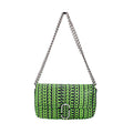 Marc Jacobs Neon Green The Monogram Leather J Marc Mini Shoulder Bag Crossbody Bag