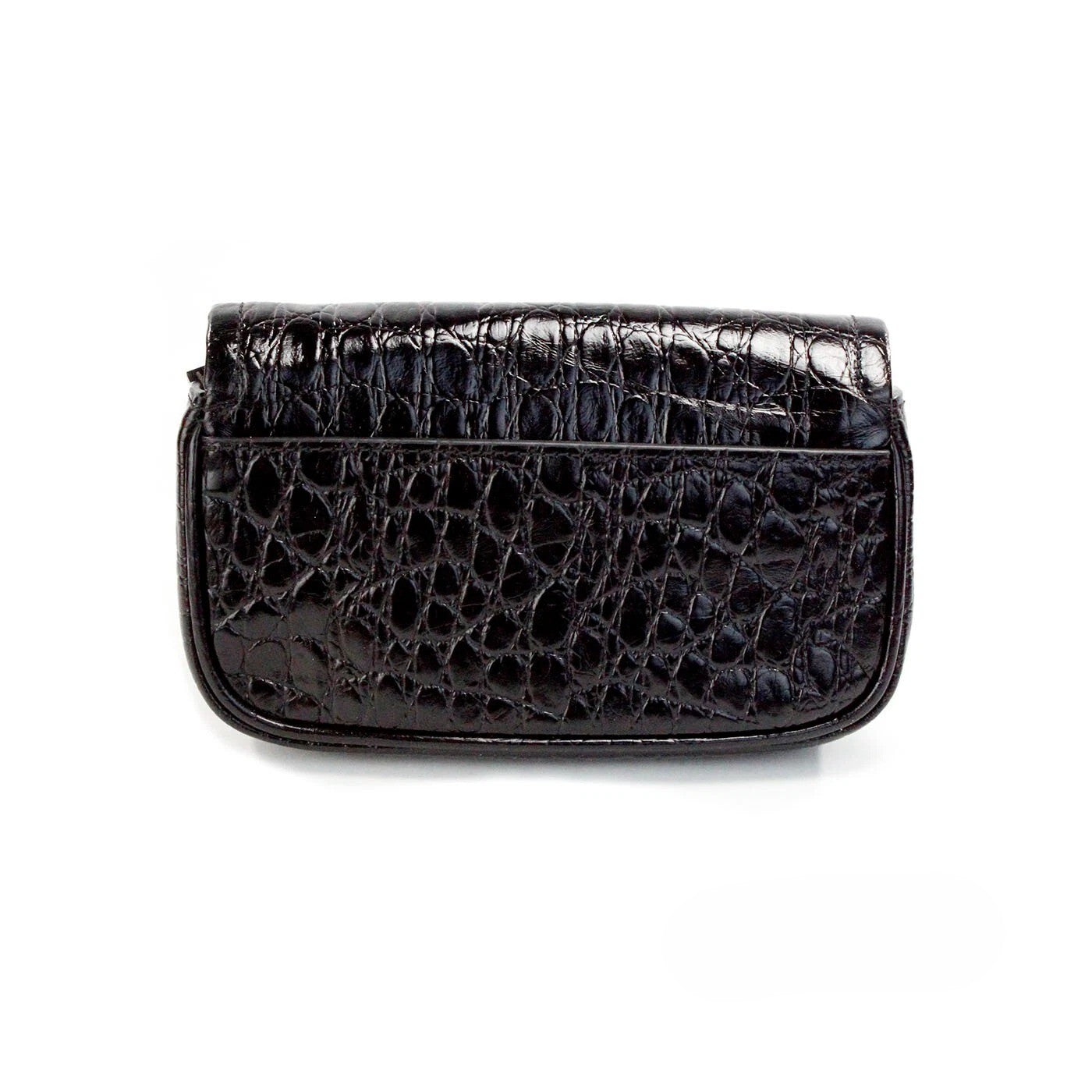 Marc Jacobs The Mini Shoulder Bag Black Embossed Leather Shoulder Bag
