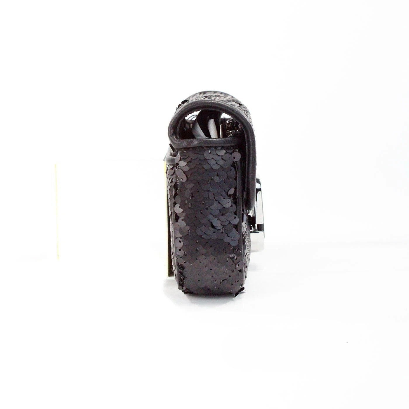 Marc Jacobs The Mini J Marc Schultertasche Schwarz Pailletten Umhängetasche