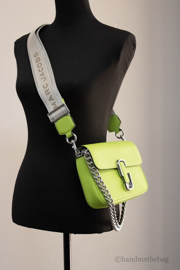 Marc Jacobs Women's The J Marc Shoulder Bag Green Glow H956L01PF22-325 One Size
