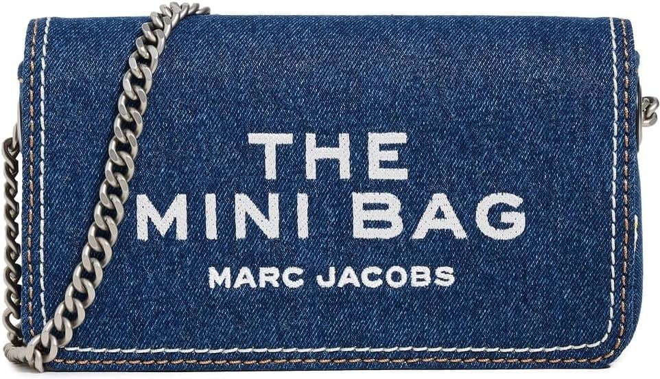 Marc Jacobs The Denim Chain Mini Bag - Dunkelblau
