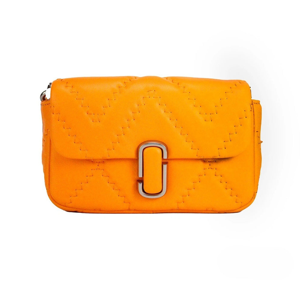Marc Jacobs The J Marc Mini Scorched Gesteppte Leder Umhängetasche