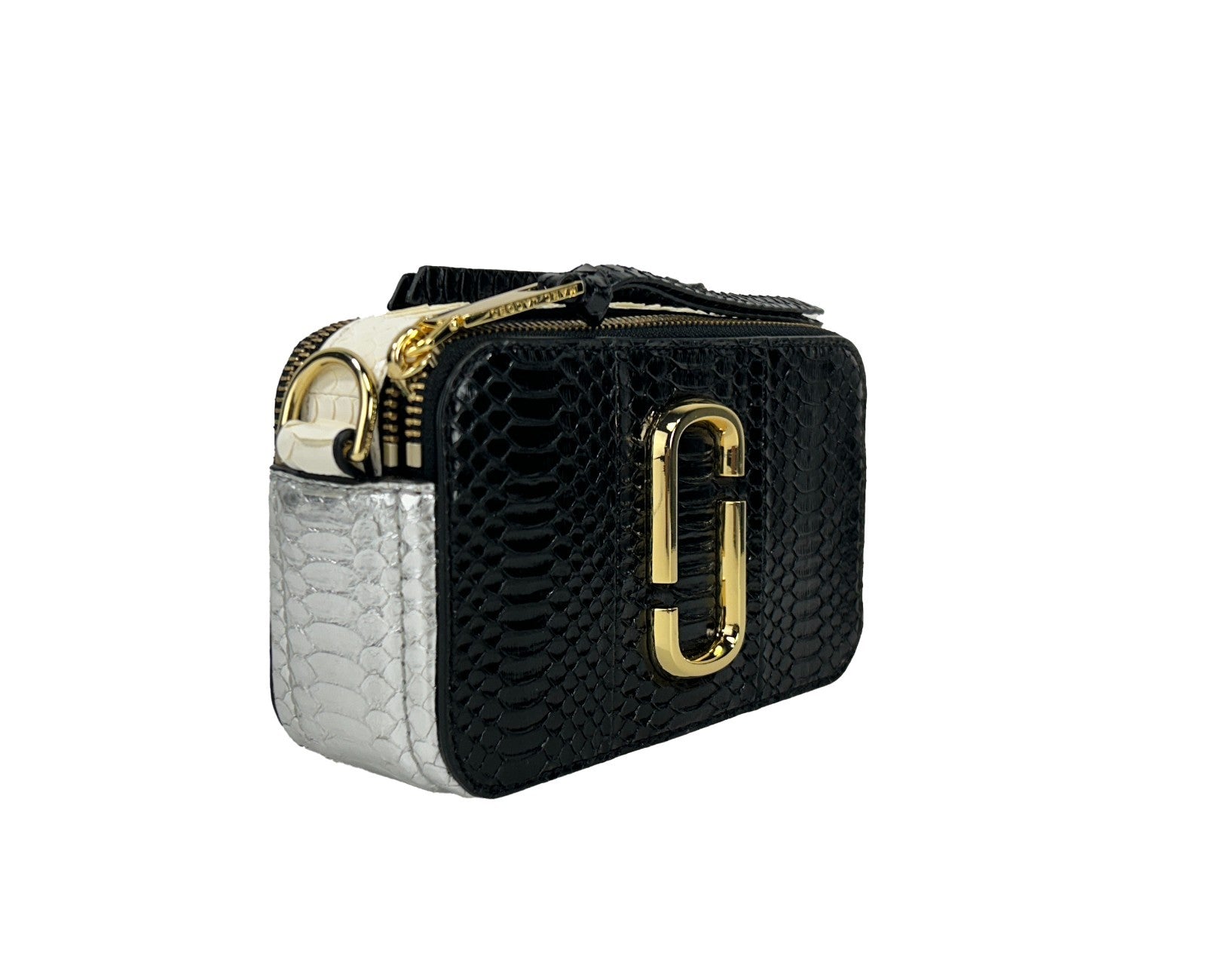 Marc Jacobs The Snapshot Crossbody Bag aus Schlangenleder