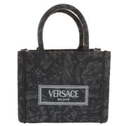 Versace Damen 'Extra Small Athena' Shopper Schwarz